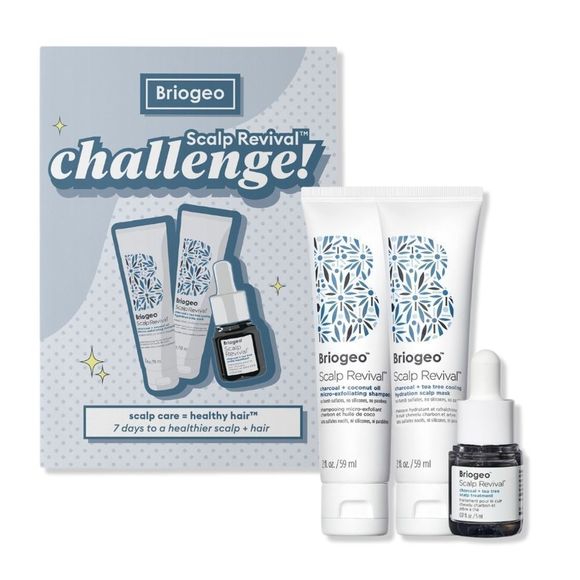 Briogeo Scalp Revival Soothe + Detoxify Travel Set 🚿 NEW Charcoal - Picture 2 of 8